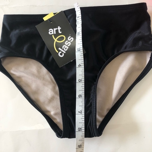 Bundle 3Pc Art Class Cat & Jack Tropical Bralette Pink Black Bikini Bottoms Set - Picture 3 of 10